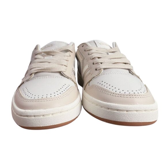 VANS Lowland 2.0 Sneaker in Marshmallow White Leather NEW in BOX Women's SZ 5 - Picture 4 of 12